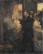 Adolph von Menzel Im Opernhaus USA oil painting artist